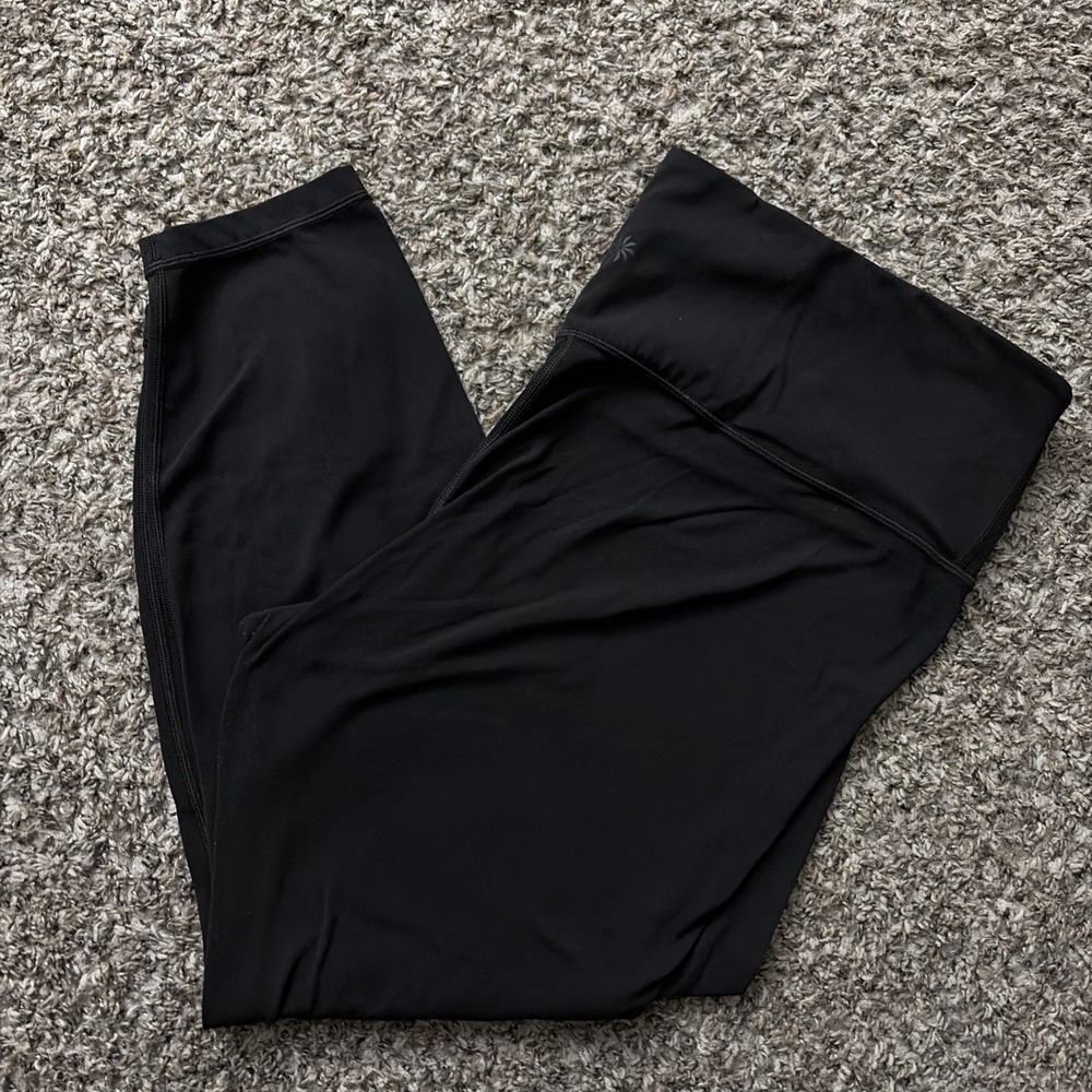 Athleta Elation 7/8 Leggings 2X Womens Black Pants Gym Running